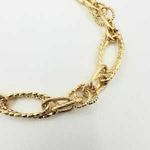 Özel Seri Lazer Kesim Geçmeli Halka Bileklik