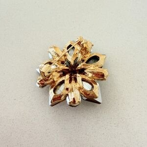 Renkli Kristal Taşlı Broş