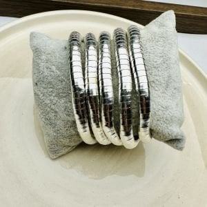Altın Kaplama Çoklu Kullanım Kolye- Bileklik (silver)
