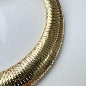 Özel Seri Tırtıklı Kolye -gold-