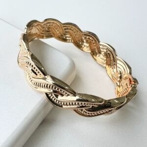 Örgü Kelepçe -gold-