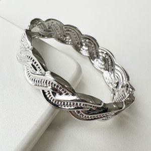 Örgü Kelepçe -silver-