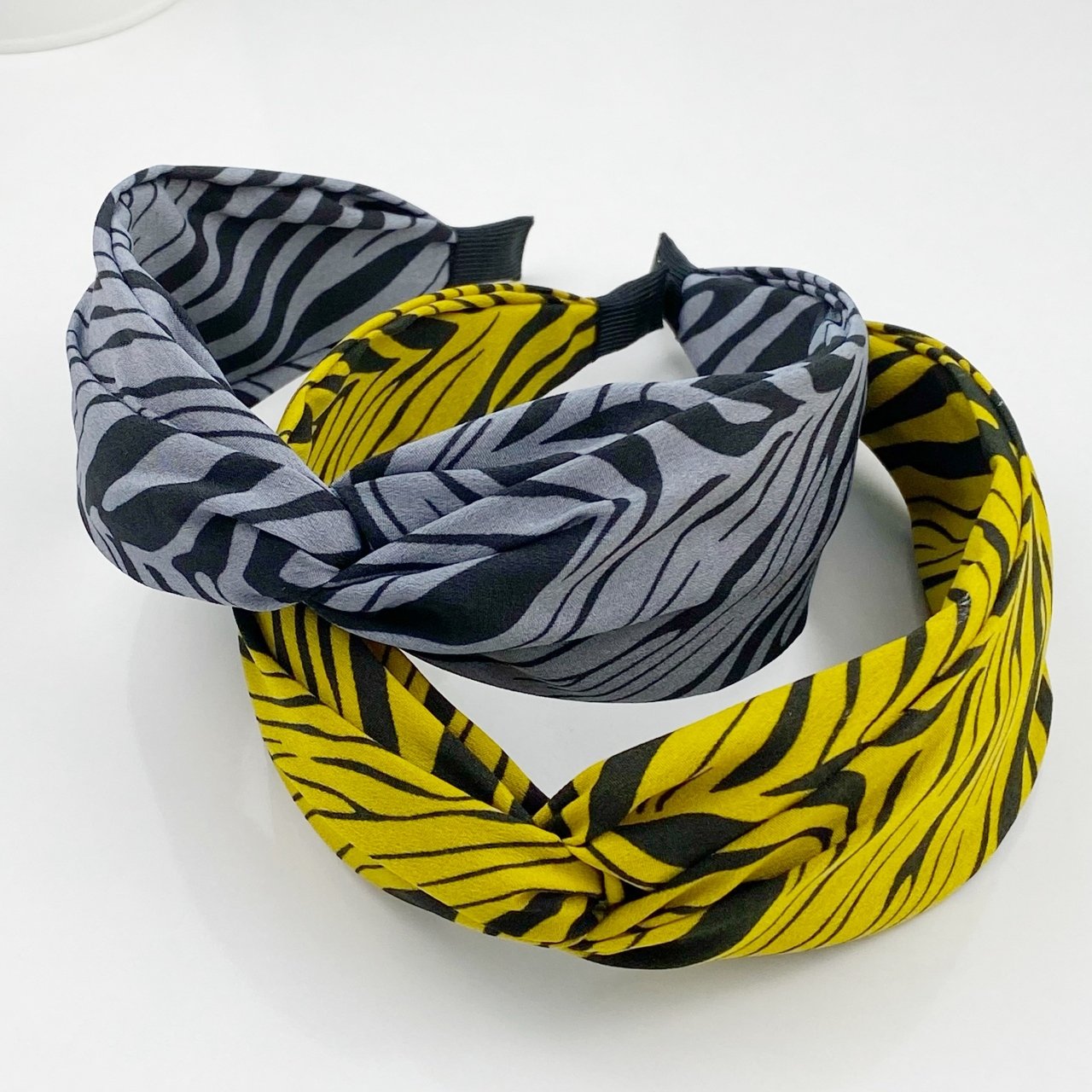 Zebra Desenli Bandana Taç