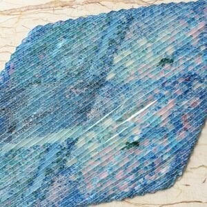 Kelebek Broş Pliseli İpek Saten Fular Kombin