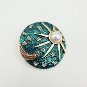 Gökyüzü Temalı Broş