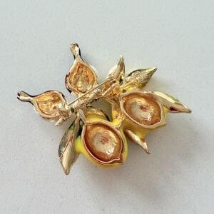 Limon Dalında Kuşlar Broş