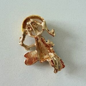 Ressam Kız Broş