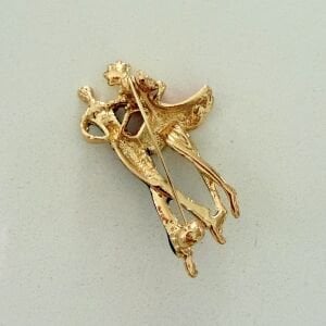 Dansçı Çift Broş
