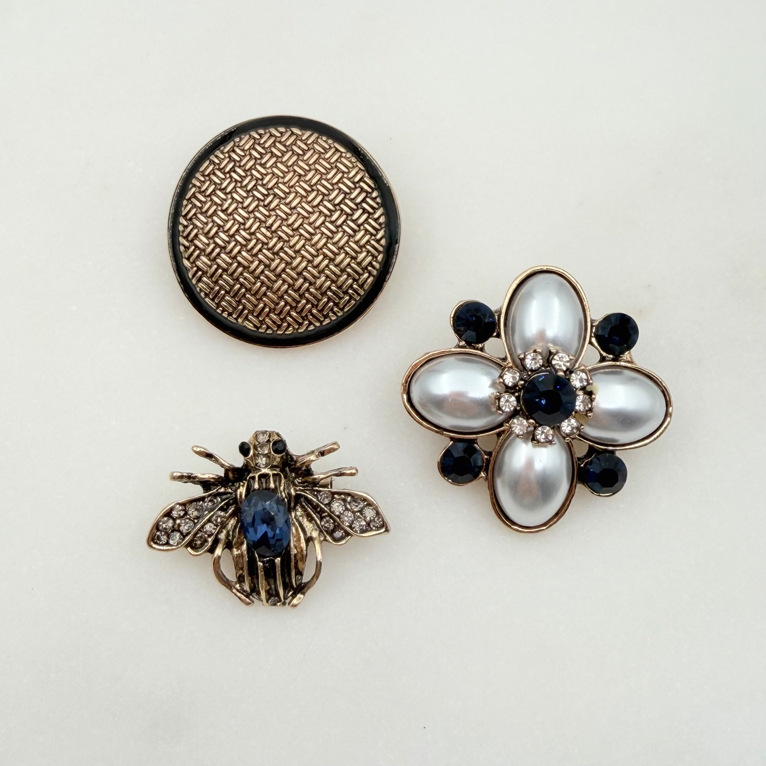 Arı Detaylı 3’lü Set Broş