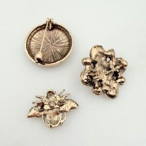 Arı Detaylı 3’lü Set Broş