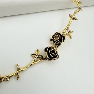 Gül Choker Kolye