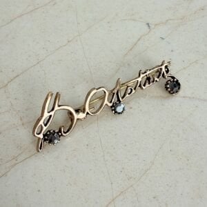 M.Kemal Atatürk İmza Broş