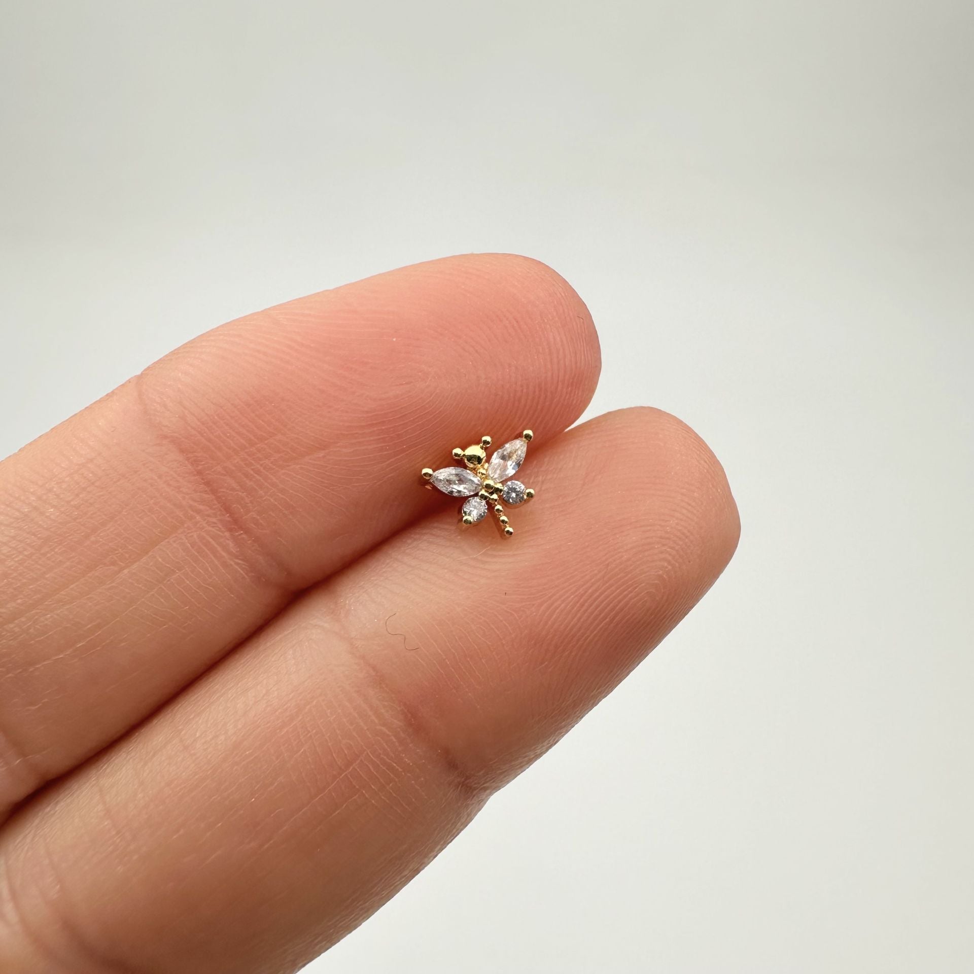 Kelebek Tragus Küpe