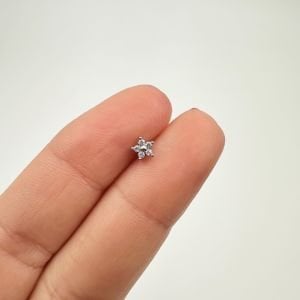 Mini Çiçek Tragus Küpe