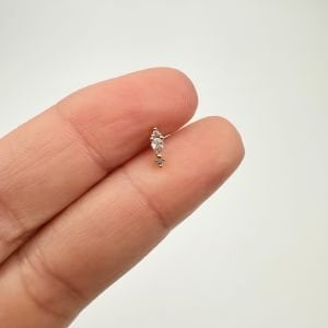 Taşlı Tragus Küpe