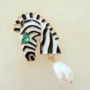 Zebra Broş
