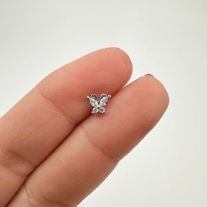 Kelebek Tragus Küpe
