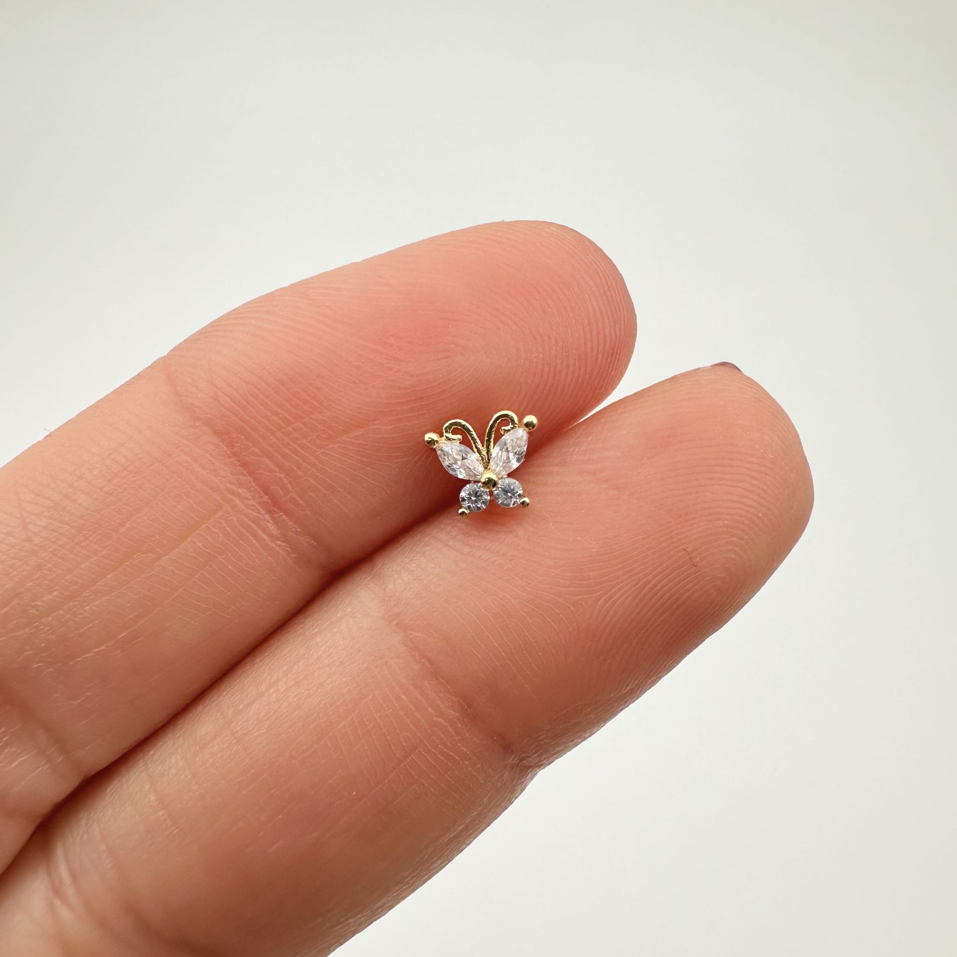 Kelebek Tragus Küpe