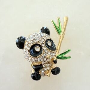 Panda Broş