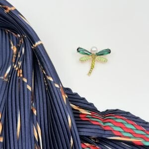 Lacivert Kırmızı Fular Kombin