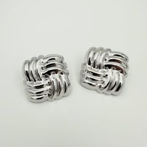 Altın Kaplama Marka Model Küpe (silver)