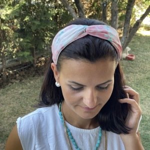 Batik Desenli Bandana Taç