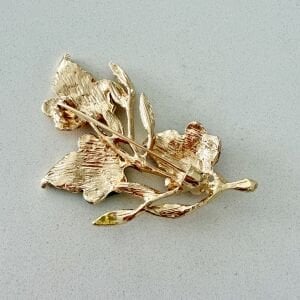 Renkli Mineli Yapraklar Broş