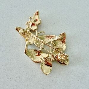 Mineli Kelebekler Broş