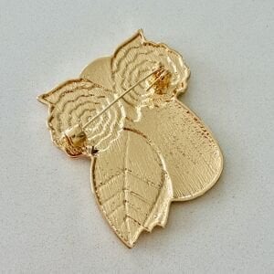 Mineli Baykuş Broş