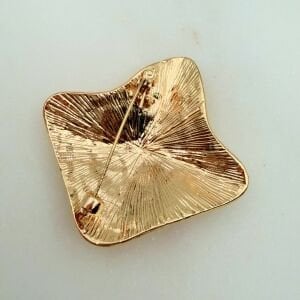 Gold Asimetrik Broş