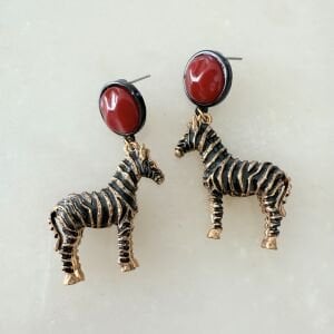 Marka Model Zebra Küpe