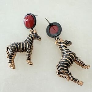 Marka Model Zebra Küpe