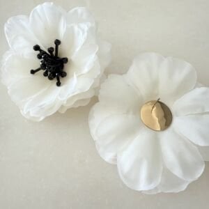 Marka Model Boncuk Detaylı Tül Çiçek Küpe