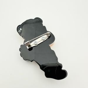 Kemik Teddy Bear Broş