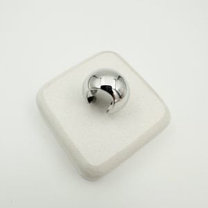 Özel Seri Düz Plaka Kıkırdak Küpe -silver-