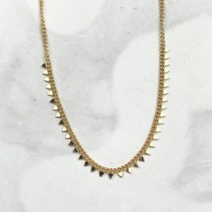 Özel Seri Üçgen Pul Kolye