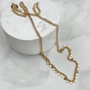 Özel Seri Üçgen Pul Kolye