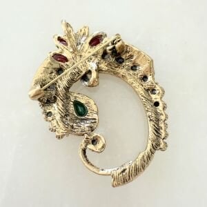 Taşlı Vintage Broş