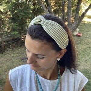 Pötikare Desenli Bandana Taç