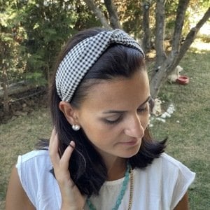 Pötikare Desenli Bandana Taç