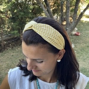 Pötikare Desenli Bandana Taç