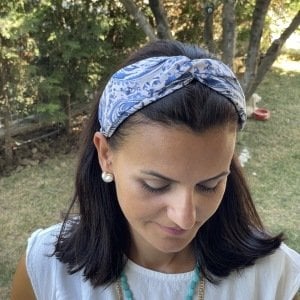 Sarmaşık Desenli Bandana Taç