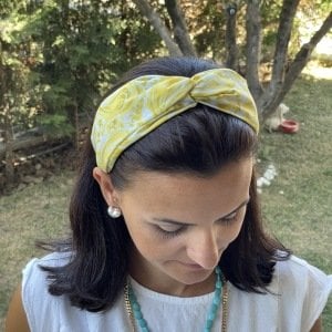 Sarmaşık Desenli Bandana Taç