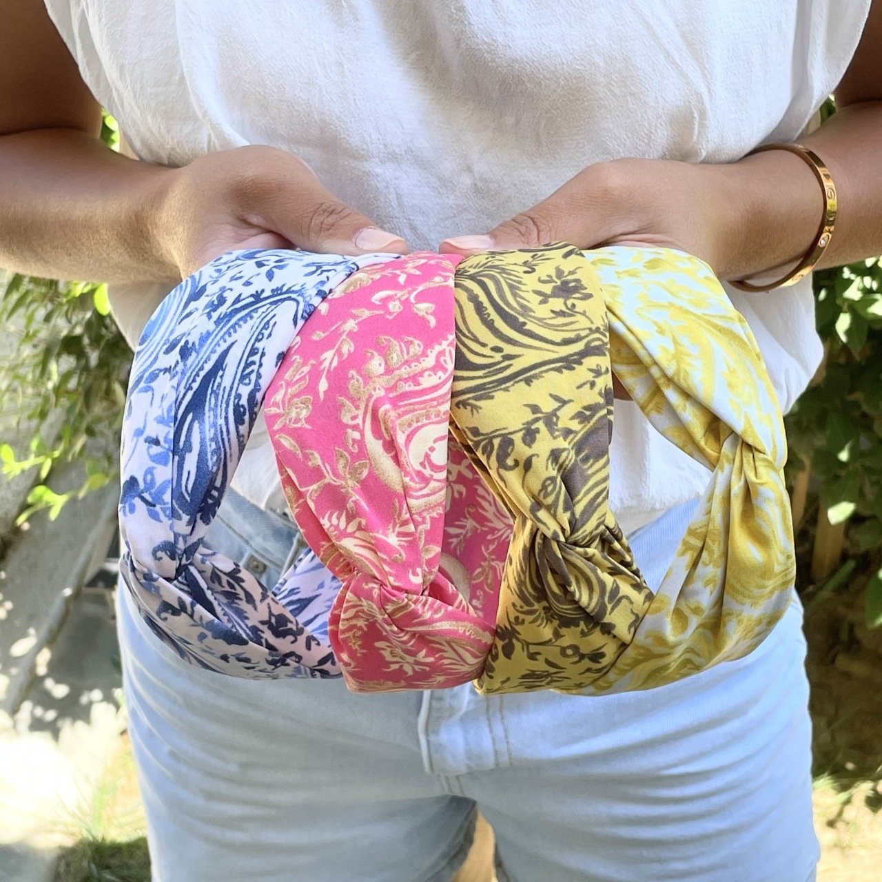 Sarmaşık Desenli Bandana Taç