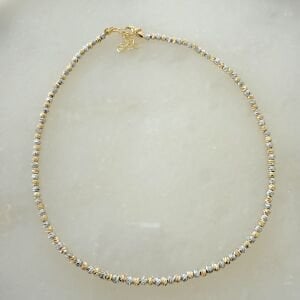 Altın Kaplama Gold-Gümüş Dorika Kolye