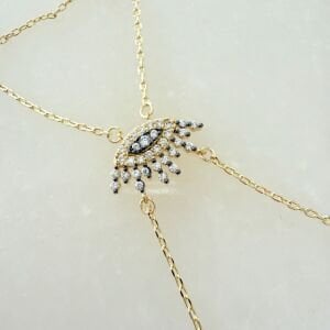 Özel Seri Taşlı Göz Figürlü Şahmeran