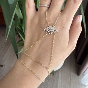 Özel Seri Taşlı Göz Figürlü Şahmeran