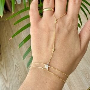 Altın Kaplama Yıldız Şahmeran