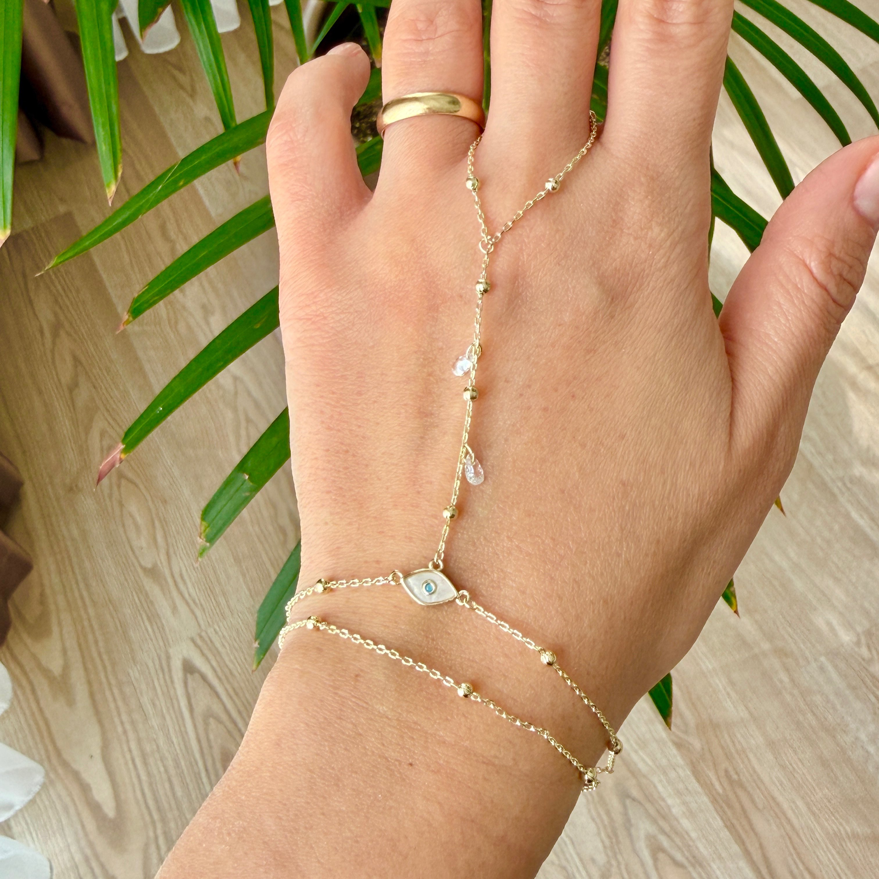 Altın Kaplama Göz Figürlü Şahmeran