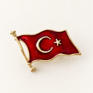 Türk Bayrağı Broş